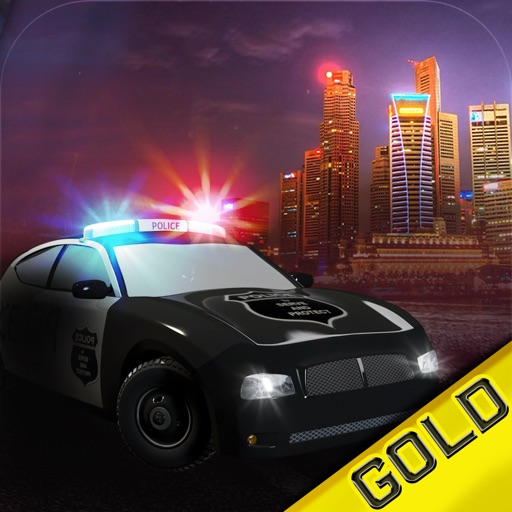 Police Speed Run Car Chase : The emergency Cop 911 Call - Gold Edition Icon