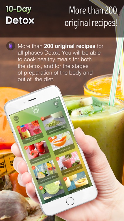 10-Day Detox - Healthy 10lbs weight loss in 10 days and complete cleansing and recovery of your body!