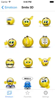 animated 3d emoji emoticons free - sms,mms,whatsapp smileys animoticons stickers iphone screenshot 2