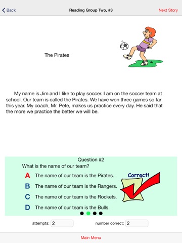 Second Grade Reading Comprehension-Free Version screenshot 4