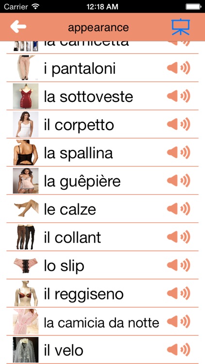 1500 Basic Italian Words screenshot-3