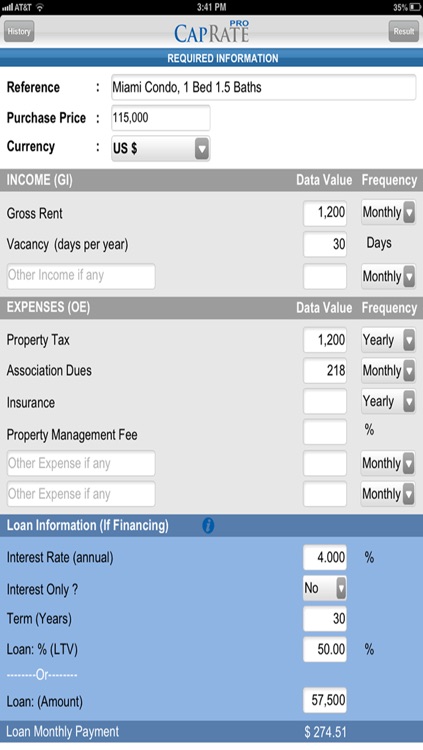 CAP RATE PRO