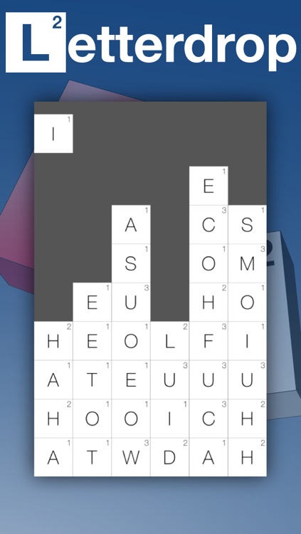 Letterdrop Word Game