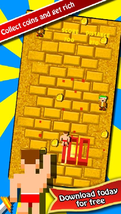 Rush In The Kingdom : A Pixel Boom Streaker Game screenshot-4