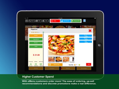 eMenu System-USA screenshot 3