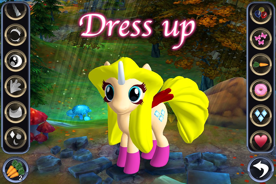 My Fairy Pony - Dress Up Game For Girls screenshot 2