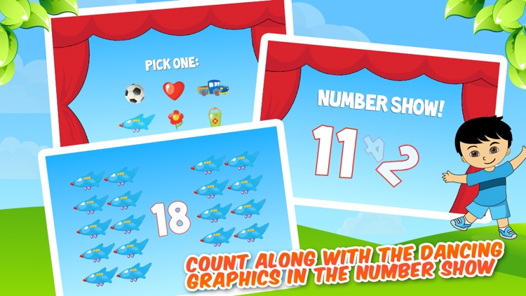 Count-A-Licious Free: Learn Number Writing with Tracing Games & Counting Songs for Toddlers