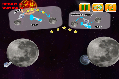 Super Astronaut Launch - Cool Planet Space Jump Arcade screenshot 2