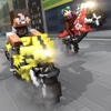 Motorbike Shoot Crafting. Mini Pixel Racing Edition For Kids Free