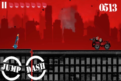 Halloween Wheel - Happy Segway Run To Survival in Zombie Dead City screenshot 3