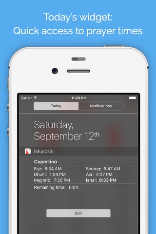iMuezzin - Salat Times and Qibla Application screenshot 2