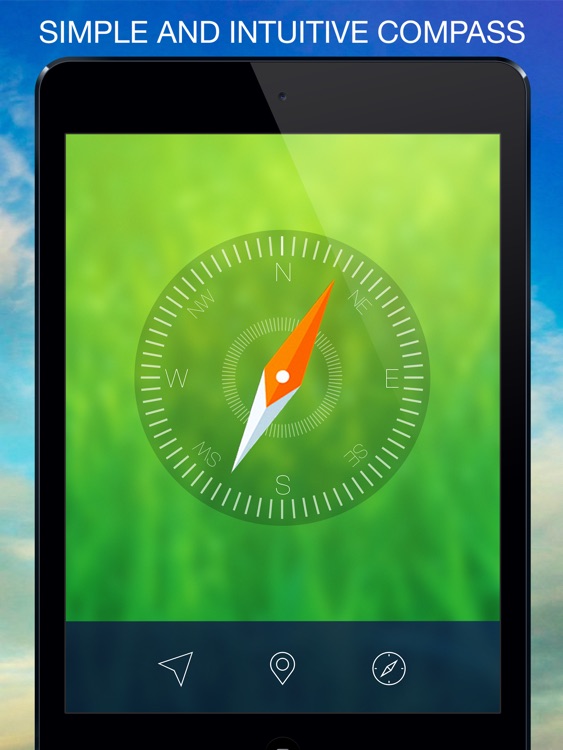 Coordinates - Your GPS Coordinates, Altitude, Compass