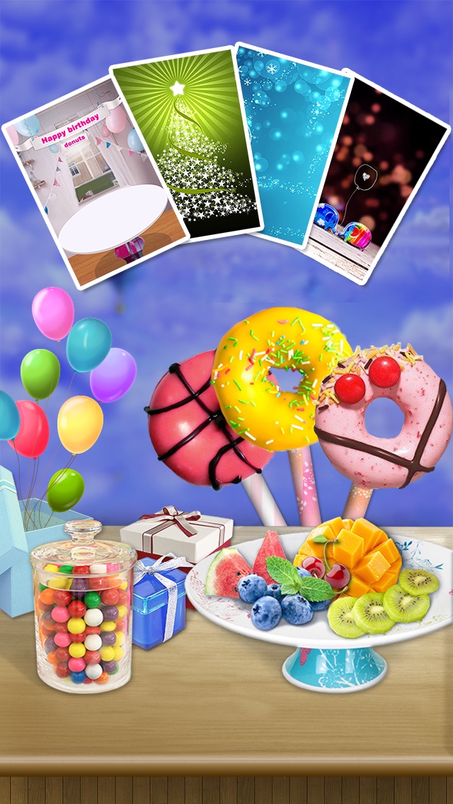 DONUT POP MAKER - COOKING GAMES 1.1 IOS