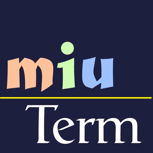 Miu Term iOS App