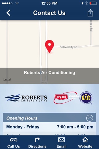 Roberts Air Conditioning screenshot 2