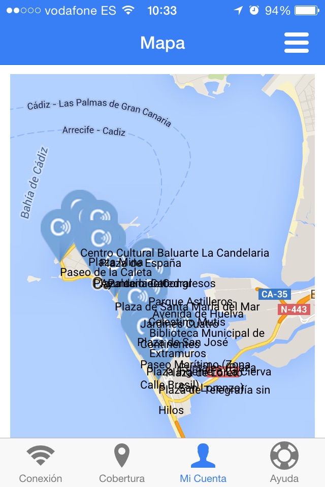 Cadiz.es WiFi screenshot 3