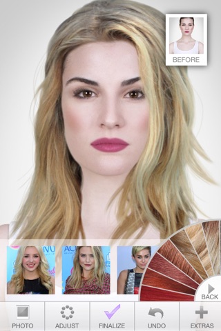 Hairstyles - Celebrity Hair Try-On screenshot 2