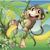 Mega Monkey Jungle Run - Banana Tree Jumping World Free