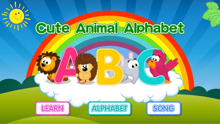 Cute Animal Alphabet (None Ads) - The Kids's English ABC