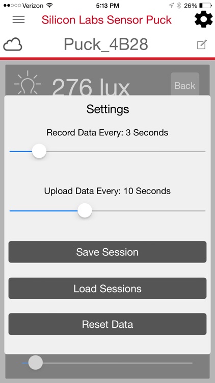 Silicon Labs SensorPuck Cloud screenshot-3