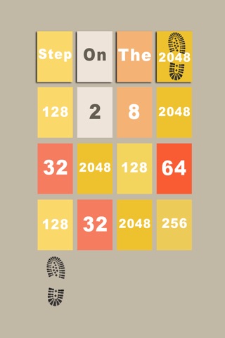 STEP ON THE 2048 (DON'T TAP BORING WHITE TILES ANYMORE) screenshot 2