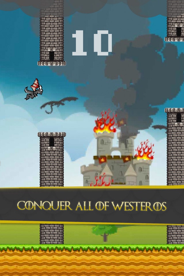 Flappy Dragons - Quest of the Fire Bird screenshot 2