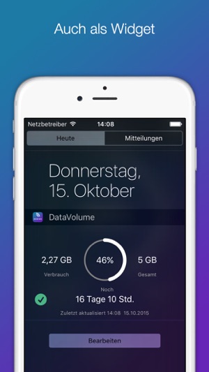 DataVolume - Der Datenverbrauch und Datenvolumen Experte(圖2)-速報App