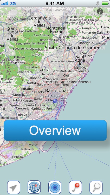Barcelona Offline Citymap