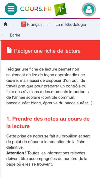 Cours.fr 1L