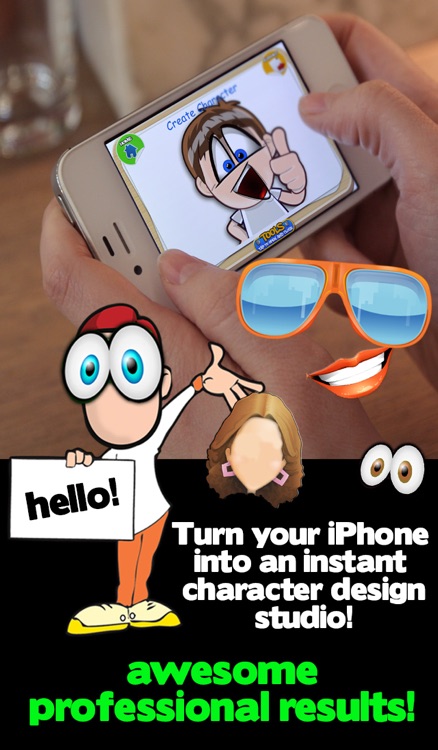 Character and Avatar Maker - Design Your Own Cartoon mascot Character