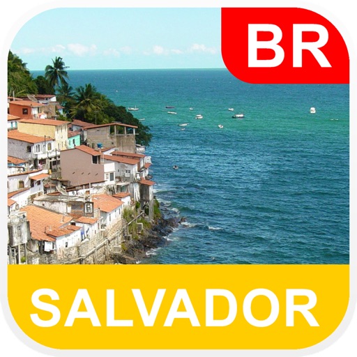 Salvador, Brazil Offline Map - PLACE STARS