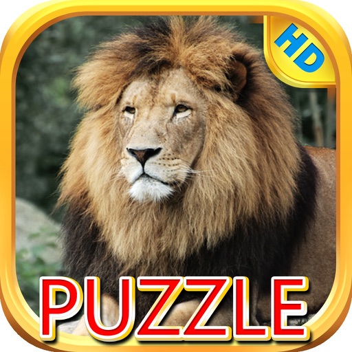 Lions and Big Cats - Puzzle Slide iOS App