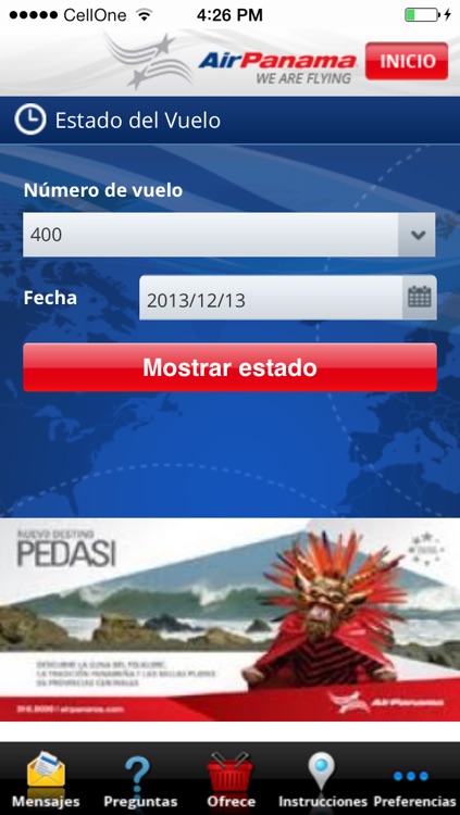 Air Panama Mobile Airline Reservation