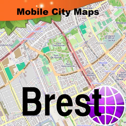 Brest Street Map