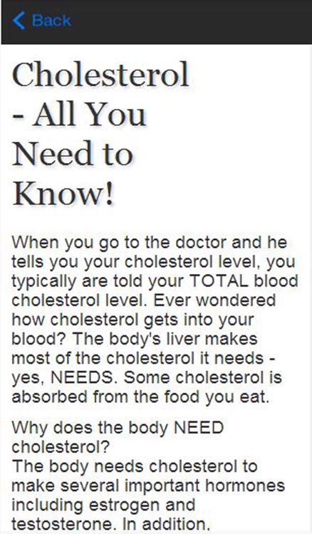 How To Lower Cholesterol screenshot-3