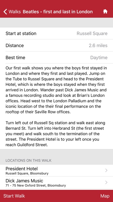 London Walks - the Be... screenshot1