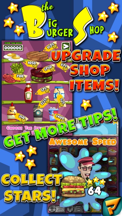 Big Burger Shop - Fun Match Three Puzzle Game screenshot-3