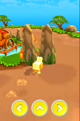 Jumpy Chicken On Fire screenshot 4