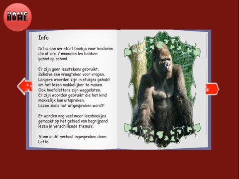 Begrijpend lezen Avi-Start. Thema dierentuin screenshot 2