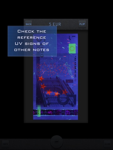 UV Lamp Simulator - Counterfeit Money Check - Bills Secret Security Prank Toolのおすすめ画像2