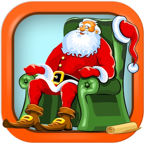 Amazing Santa Racing Skateboard Game Icon