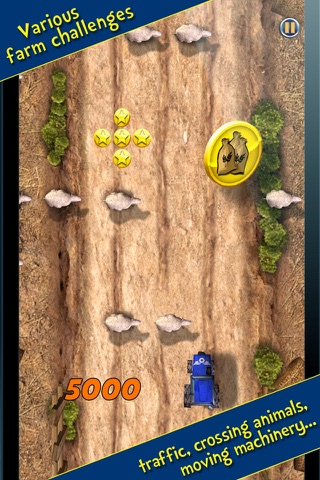 Best Farm Tractor Driving Fun: 3D Endless Free Arcade Vehicle Driver Game with Racing and Cargo Delivery screenshot 3