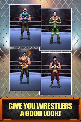 Wrestle Maker Wrestlers Dress Up Mania 2 – Pro Wrestling Champion Games Free screenshot 2