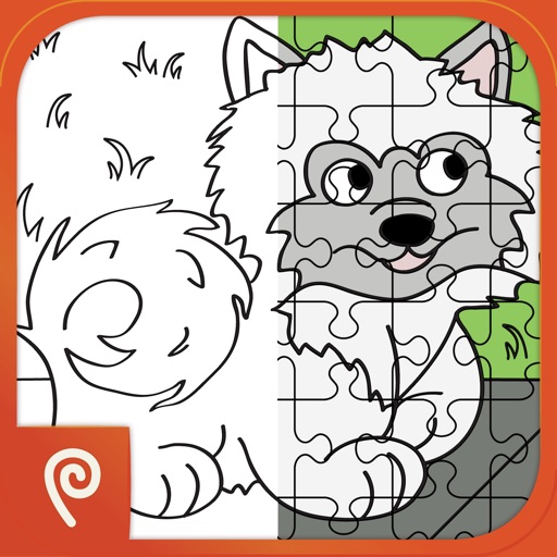 Color It Puzzle It: Cats and Dogs icon