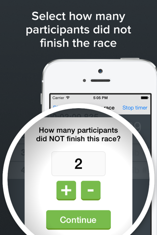 Race Timer & Results screenshot 3