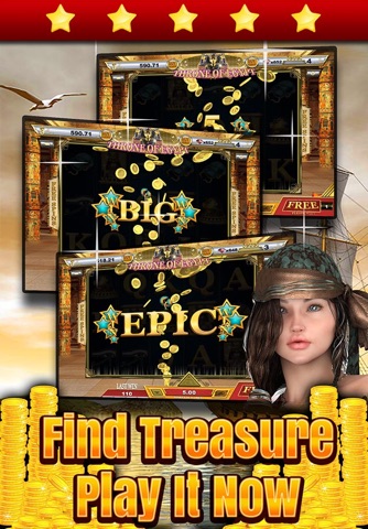 `` Throne of Egypt Treasures Slots `` - Spin the Pharaoh Wheel to Win the Mummy Casino screenshot 4
