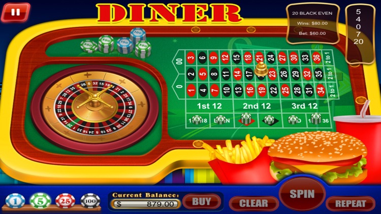 777 Diner Roulette Pro Win Big Jackpot in New Lucky Spins Casino Games screenshot-3