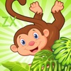 Rainforest Monkey Fall Craze ZX : Jaguar Grab Jungle Blitz