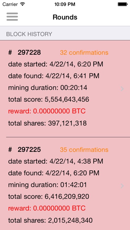 SlushPoolStats - Unofficial Slush's Pool monitoring client