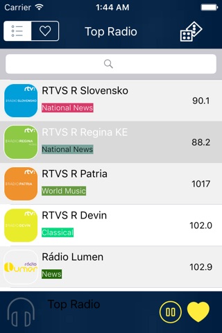 Rádio Slovensko - Slovakia Radio Live Player (Slovak / Slovensko / slovenčina / slovenský rádio) screenshot 4